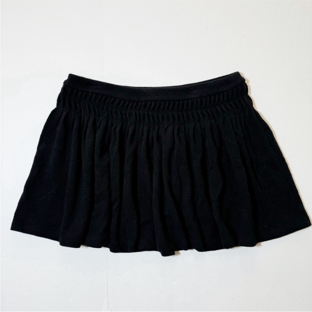 Free People Black Mini Skirt